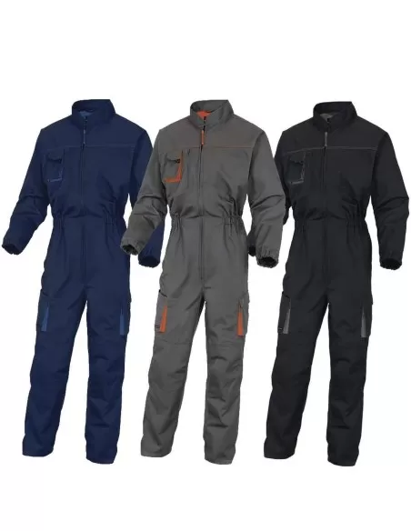 1 - Tuta Deltaplus m2co2 mach 2 panoply da lavoro grigio blu nero
