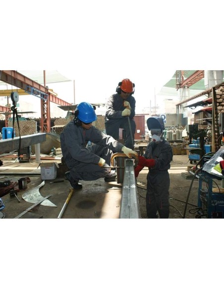 2 - Tuta Deltaplus m2co2 mach 2 panoply da lavoro grigio blu nero