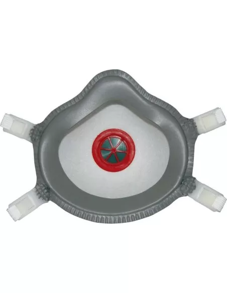 2 - Kit 2 mascherine Deltaplus ffp3 m2fp3v conchiglia con valvola espirazione