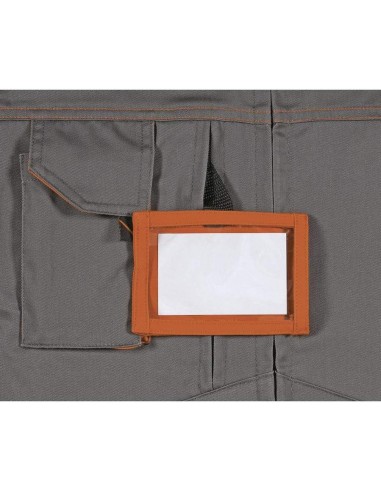 3 - Gilet Deltaplus m2gi2 mach 2 panoply da lavoro multitasche grigio blu