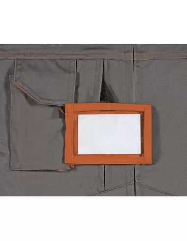 3 - Gilet Deltaplus m2gi2 mach 2 panoply da lavoro multitasche grigio blu