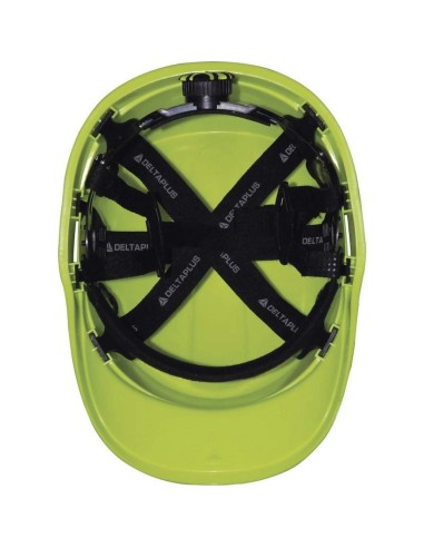 3 - Elmetto con sottogola cantiere protezione lavoro Deltaplus baseball diamond 5 up