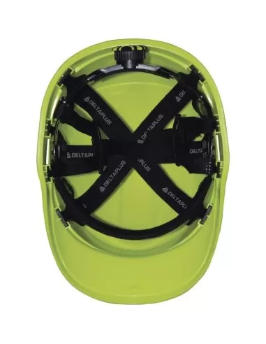 3 - Elmetto con sottogola cantiere protezione lavoro Deltaplus baseball diamond 5 up