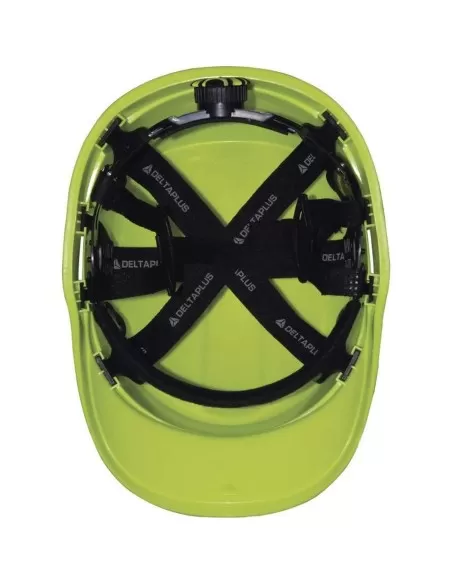 3 - Elmetto con sottogola cantiere protezione lavoro Deltaplus baseball diamond 5 up