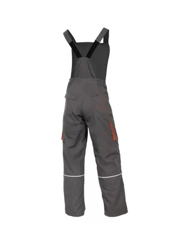 5 - Salopette Deltaplus m2sa2 mach 2 panoply da lavoro grigio blu nero