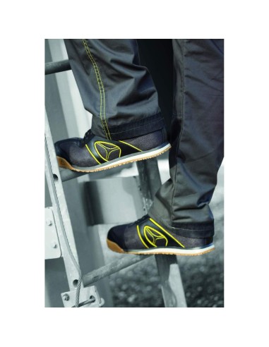 4 - Scarpa Deltaplus d-spirit s1p src bassa estiva antinfortunistica da lavoro nera