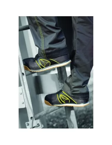 4 - Scarpa Deltaplus d-spirit s1p src bassa estiva antinfortunistica da lavoro nera