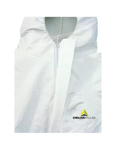 5 - Tuta monouso lavoro Deltaplus dt117 deltatek 5000 laminata cat 3 tipo 5-b 6-b