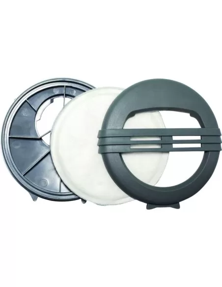 3 - Kit 2 filtri m6000 p2 clip per maschere m6000 jupiter piu' 20 mascherine