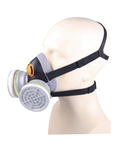 1 - Semi-maschera respiratoria Deltaplus m6400 jupiter