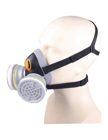 1 - Semi-maschera respiratoria Deltaplus m6400 jupiter