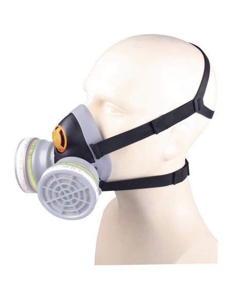 1 - Semi-maschera respiratoria Deltaplus m6400 jupiter