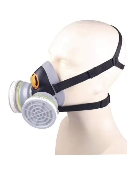 1 - Semi-maschera respiratoria Deltaplus m6400 jupiter