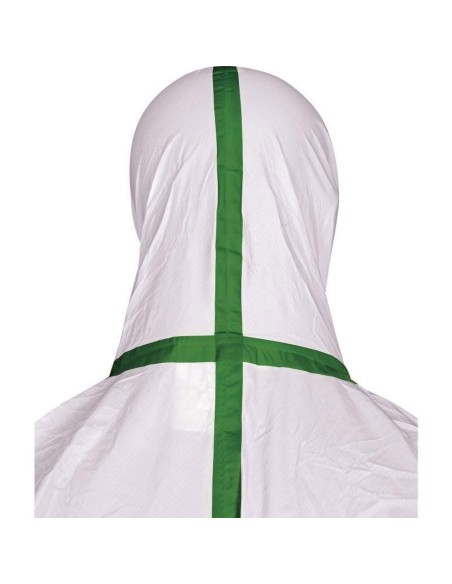 2 - Tuta monouso lavoro Deltaplus dt119 deltatek 5000 microforata cat 3 4-b 5-b 6-b