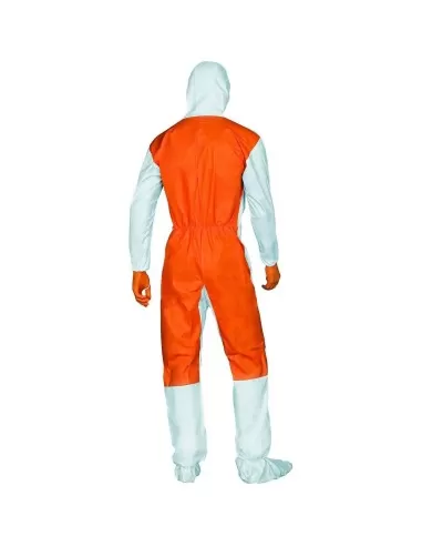 2 - Tuta monouso lavoro Deltaplus dt125 deltatek 5000 laminata cat 3 tipo 5 6