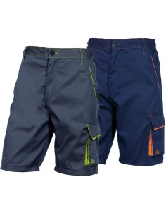 1 - Bermuda Deltaplus m6ber panostyle pantalone corto lavoro grigio blu