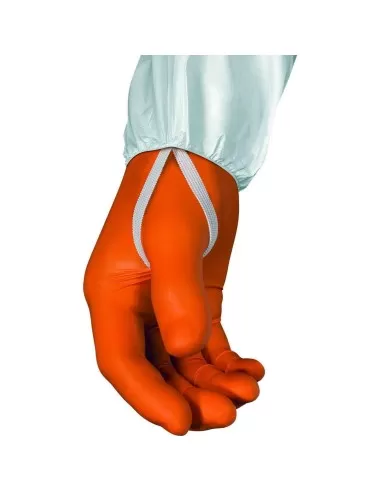 3 - Tuta monouso lavoro Deltaplus dt125 deltatek 5000 laminata cat 3 tipo 5 6