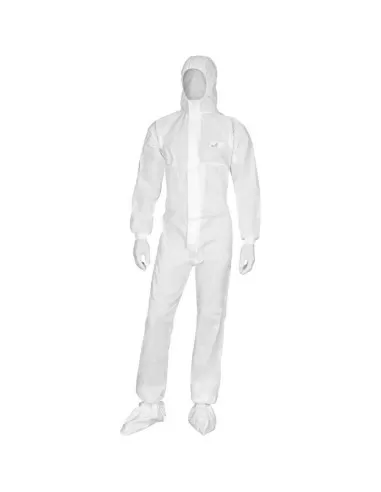 1 - Tuta monouso lavoro Deltaplus dt221 deltatek 6000 microforata cat 3 tipo 5 6