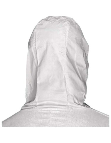 3 - Tuta monouso ignifuga da lavoro con cappuccio tipo 5 6 Deltaplus dt223