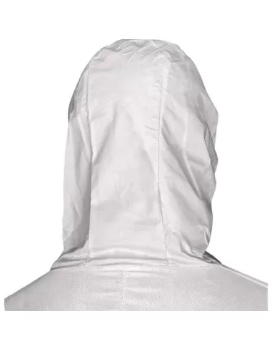 3 - Tuta monouso ignifuga da lavoro con cappuccio tipo 5 6 Deltaplus dt223