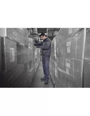 2 - Giacca giubbotto Deltaplus m6ves panostyle da lavoro grigio blu marrone