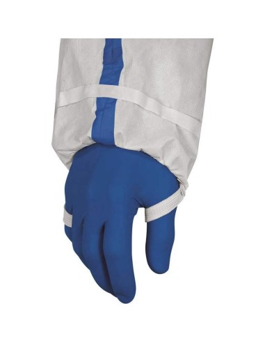 3 - Tuta monouso traspirante da lavoro con cappuccio tipo 4b 5b 6b Deltaplus dt250