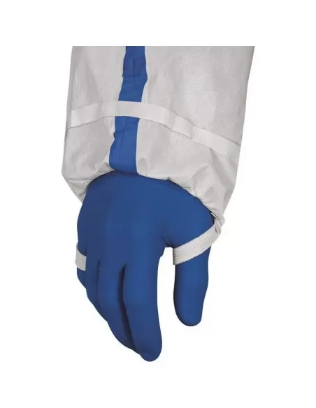 3 - Tuta monouso traspirante da lavoro con cappuccio tipo 4b 5b 6b Deltaplus dt250