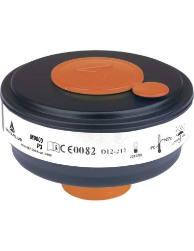 Kit 4 filtri Deltaplus m9000 p3 per maschere m9200 m9300 m8200 x polveri venitex