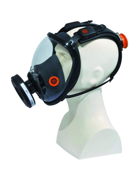 1 - Maschera pienofacciale respiratore Deltaplus m9200 rotor galaxy antigas