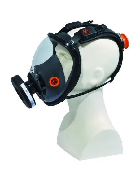 1 - Maschera pienofacciale respiratore Deltaplus m9200 rotor galaxy antigas