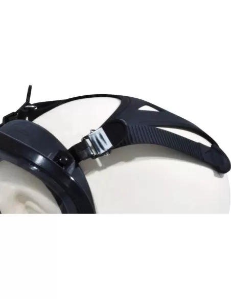 2 - Maschera respiratore Deltaplus pienofacciale m9300 strap galaxy antigas