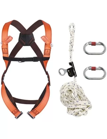 1 - Kit anticaduta sicurezza mantenimento panoply Deltaplus elara150 imbragatura