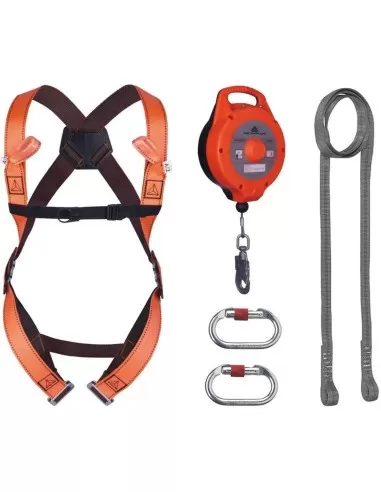 1 - Kit anticaduta sicurezza mantenimento panoply Deltaplus elara270 imbragatura