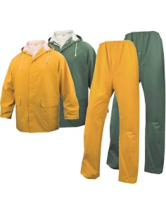 1 - Completo impermeabile Deltaplus 304 giacca pantalone anti pioggia