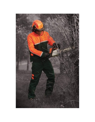 3 - Pantalone Deltaplus meleze 3 protezione anti taglio motosega da boscaiolo