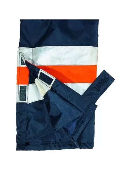 2 - Pantalone Deltaplus fargo hv da lavoro alta visibilita' imbottito invernale