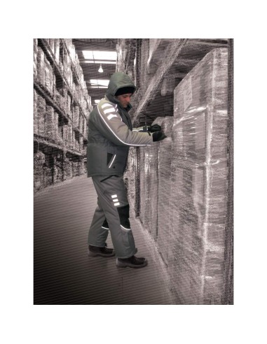 6 - Giacca giubbotto Deltaplus nordland parka termico invernale imbottito freddo