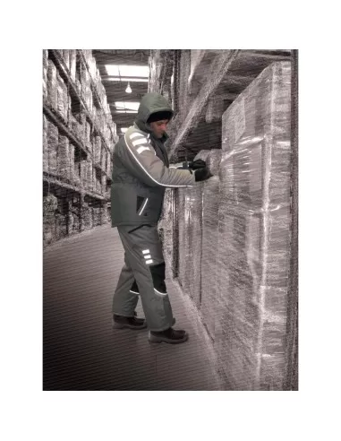 6 - Giacca giubbotto Deltaplus nordland parka termico invernale imbottito freddo