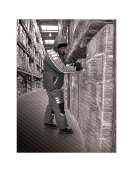 6 - Giacca giubbotto Deltaplus nordland parka termico invernale imbottito freddo