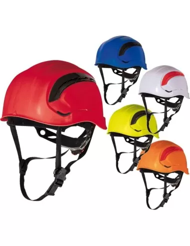 1 - Elmetto con sottogola Deltaplus granite wind cantiere arrampicata protezione