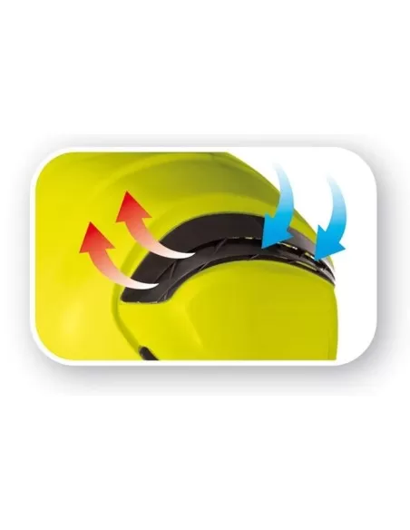 3 - Elmetto con sottogola Deltaplus granite wind cantiere arrampicata protezione