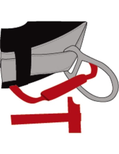 2 - Imbracatura anticaduta con cintura 4 punti d'ancoraggio Deltaplus har44el