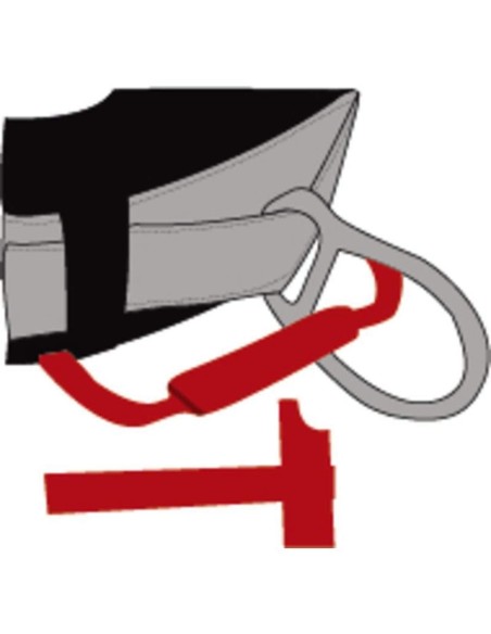 2 - Imbracatura anticaduta con cintura 4 punti d'ancoraggio Deltaplus har44el