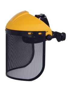 Porta visiera Deltaplus pico2 + visiera visorg rete x elmetti protezione lavoro