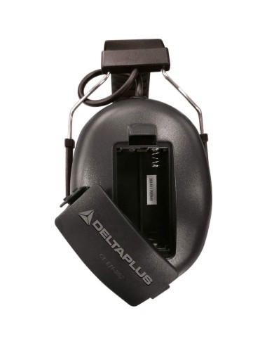 2 - Cuffia antirumore elettronica mp3 radio Deltaplus pit radio 3