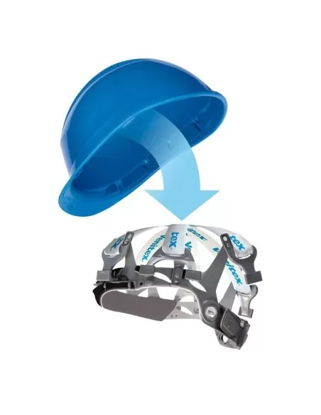 2 - Elmetto ventilato cantiere Deltaplus quartz up 4 protezione protettivo da lavoro