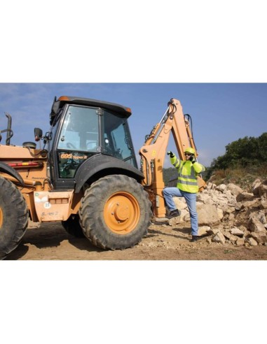 2 - Giacca giubbotto Deltaplus reno hv gilet da lavoro alta visibilita' invernale