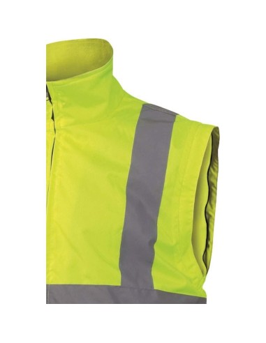 5 - Giacca giubbotto Deltaplus reno hv gilet da lavoro alta visibilita' invernale
