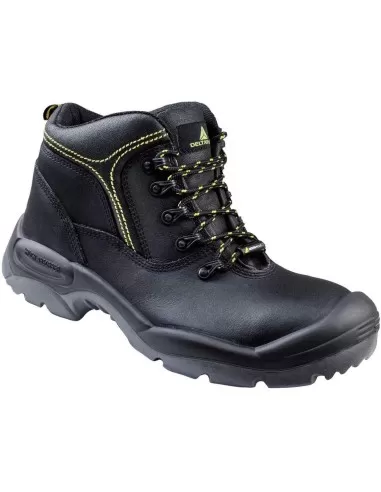 1 - Scarpa antinfortunistica alta in pelle di bufalo lavoro Deltaplus santana s3 src