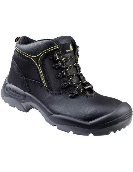 1 - Scarpa antinfortunistica alta in pelle di bufalo lavoro Deltaplus santana s3 src